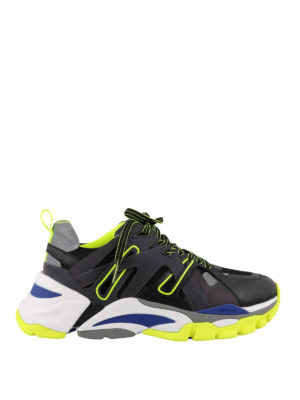 ASH: trainers - Free leather and mesh sneaker
