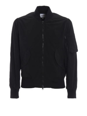 ASPESI: giacche bomber - Bomber in tessuto tecnico nero