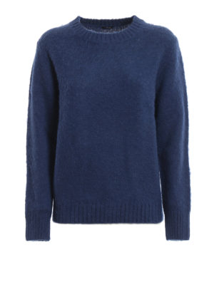 ASPESI: crew necks - Brushed Shetland wool sweater