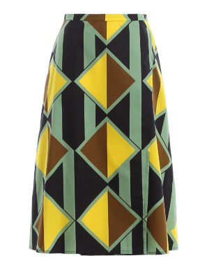ASPESI: Faldas media pierna y semilargas - Falda Semilarga - Multicolor