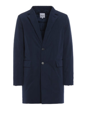 ASPESI: cappotti imbottiti - Piumino stile blazer Millenium Man blu