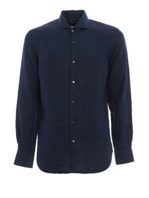 ASPESI: camicie - Classica camicia in lino