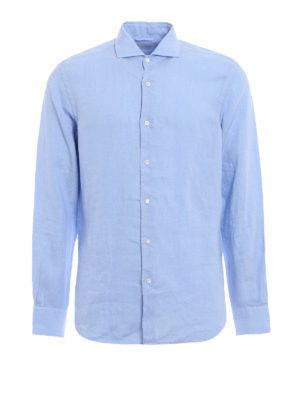 ASPESI: camicie - Classica camicia in lino