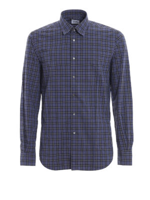 ASPESI: shirts - Comma check shirt