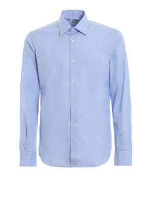 ASPESI: shirts - Comma light blue shirt