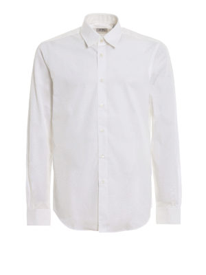 ASPESI: shirts - Comma white shirt
