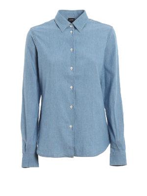 ASPESI: shirts - Cotton denim shirt
