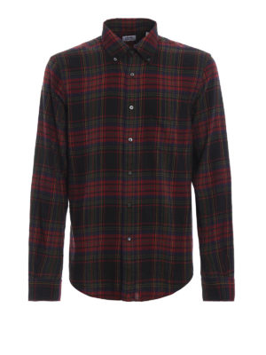 ASPESI: camicie - Camicia New Robert b/d in cotone scozzese