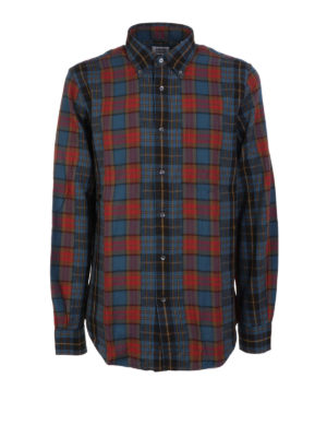 ASPESI: shirts - Tartan motif shirt