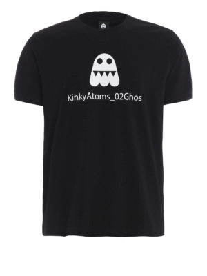 ASPESI: t-shirt - T-shirt Kinky Atoms Ghost in cotone