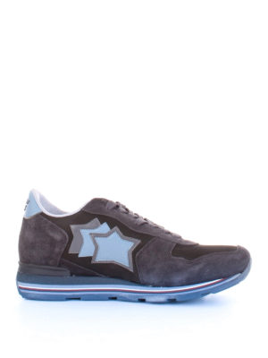 ATLANTIC STARS: trainers - Antares suede and fabric sneakers