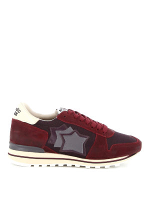 ATLANTIC STARS: trainers - Argo burgundy sneakers