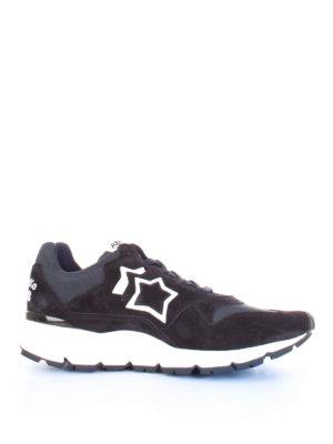 ATLANTIC STARS: trainers - Polaris suede and mesh sneakers