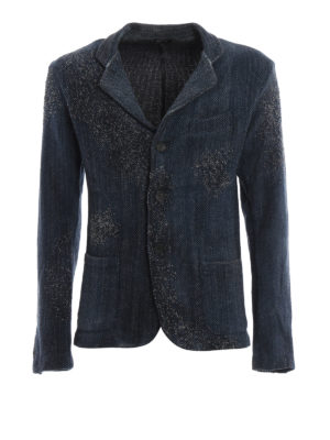 AVANT-TOI: giacche blazer - Giacca in lana punto stuoia