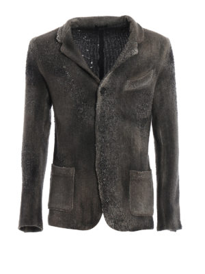 AVANT-TOI: giacche blazer - Giacca in lana punto stuoia