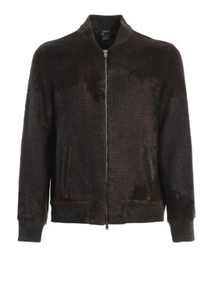 AVANT-TOI: giacche bomber - Bomber in misto lana cashmere pied-de-poule