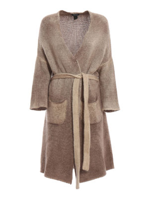 AVANT-TOI: cardigan - Cardigan lungo in misto cashmere