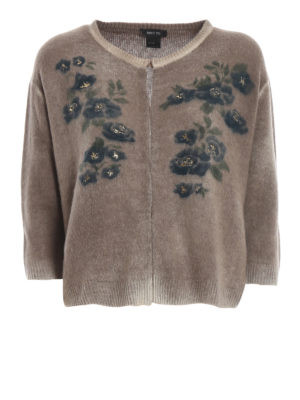 AVANT-TOI: cardigan - Cardigan in cashmere fiorato