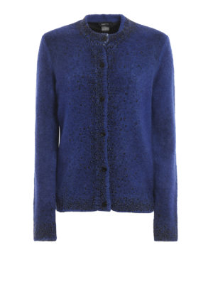 AVANT-TOI: cardigan - Cardigan in misto alpaca con borchiette