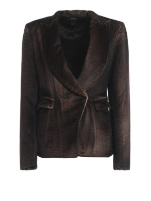 AVANT-TOI: giacche casual - Giacca doppiopetto in alpaca