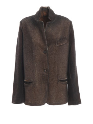 AVANT-TOI: giacche casual - Giacca sfumata in misto lana