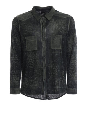 AVANT-TOI: Hemden - Hemd - Dunkelgrün