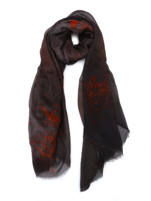 AVANT-TOI: Stole & Scialli - Stola cocoa in misto cashmere