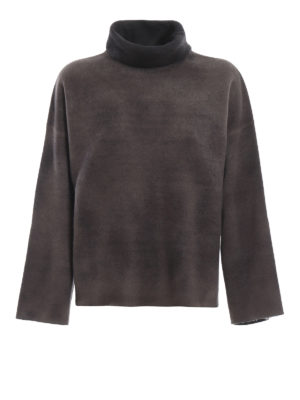 AVANT-TOI: maglia a collo alto e polo - Maglia a collo alto in lana merino e seta