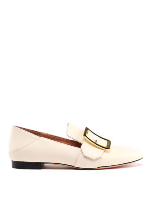 BALLY: Mocassini e slippers - Mocassini Janelle bianchi