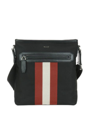 BALLY: borse a spalla - Messenger Currios in tessuto tecnico