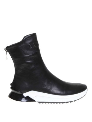 Balmain: tronchetti - Stivaletti B-Glove stile sneakers