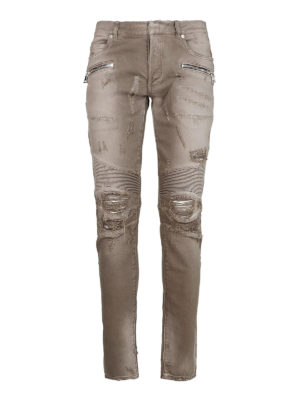 Balmain: jeans dritti