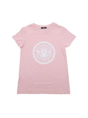 Balmain: Camisetas - Camiseta - Rosado