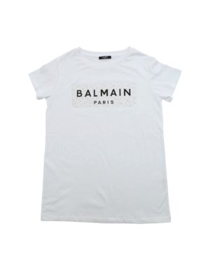 Balmain: Camisetas - Camiseta - Blanco