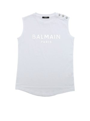 Balmain: Tops y camisas - Top - Blanco