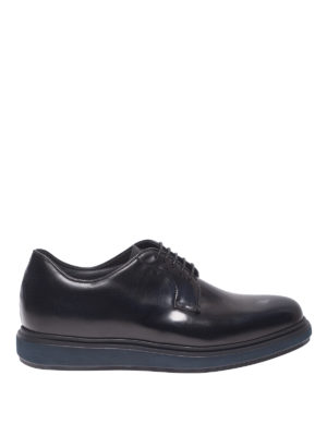 BARRETT: classiche - Scarpe derby Brera in pelle blu scura