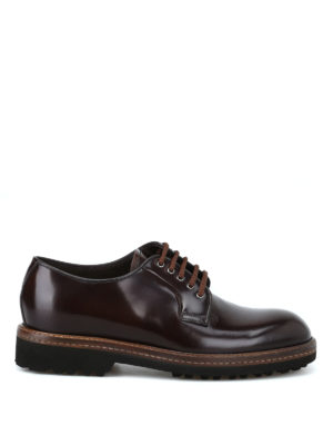 BARRETT: scarpe stringate - Derby ultraleggere in pelle spazzolata