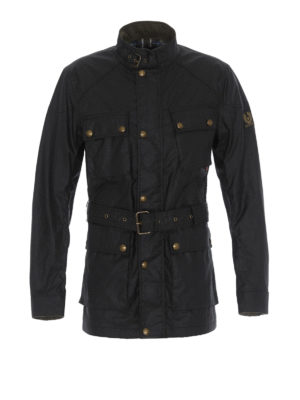 BELSTAFF: giacche casual - Giacca Trialmaster in cotone cerato