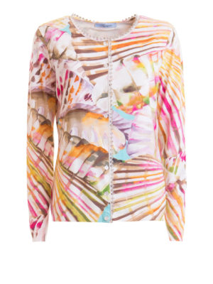 BLUMARINE: Cárdigans - Cárdigan - Multicolor