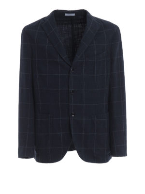 BOGLIOLI: giacche blazer - Giacca sfoderata in misto cotone e seta