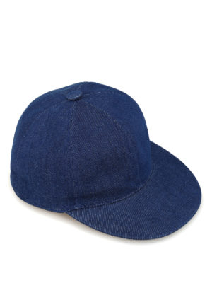 BORSALINO: cappelli - Cappellino da baseball in denim