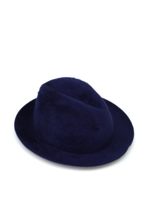 BORSALINO: cappelli - Cappello Melousine in feltro blu