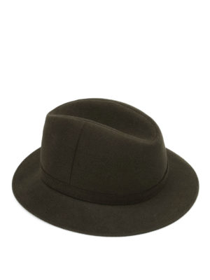 Borsalino: hats & caps - Strap detailed felt hat