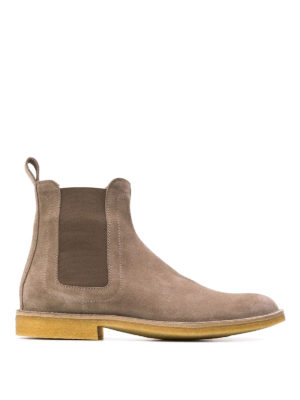 BOTTEGA VENETA: tronchetti - Stivaletti Chelsea in camoscio
