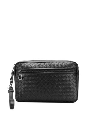 BOTTEGA VENETA: pochette - Clutch piccola Citydoc in nappa Intrecciato