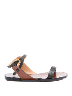 BOTTEGA VENETA: sandals - Dream leather flat sandals