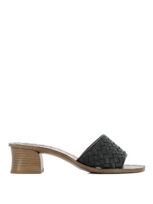 BOTTEGA VENETA: sandali - Sandali Ravello in pelle intrecciata