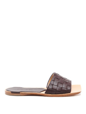 BOTTEGA VENETA: Sandalen - Sandalen - Braun