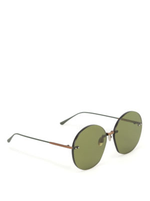 Bottega Veneta: sunglasses - Green lenses sunglasses