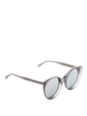 BOTTEGA VENETA: occhiali da sole - Occhiali da sole motivo Intrecciato